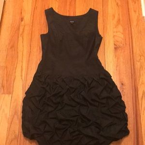 Express black cocktail dress